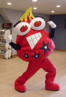 Flames' Mascot Flicker